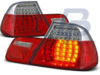 BMW E46 04.99-03.03 COUPE RÖD/VITA LED BAKLAMPOR