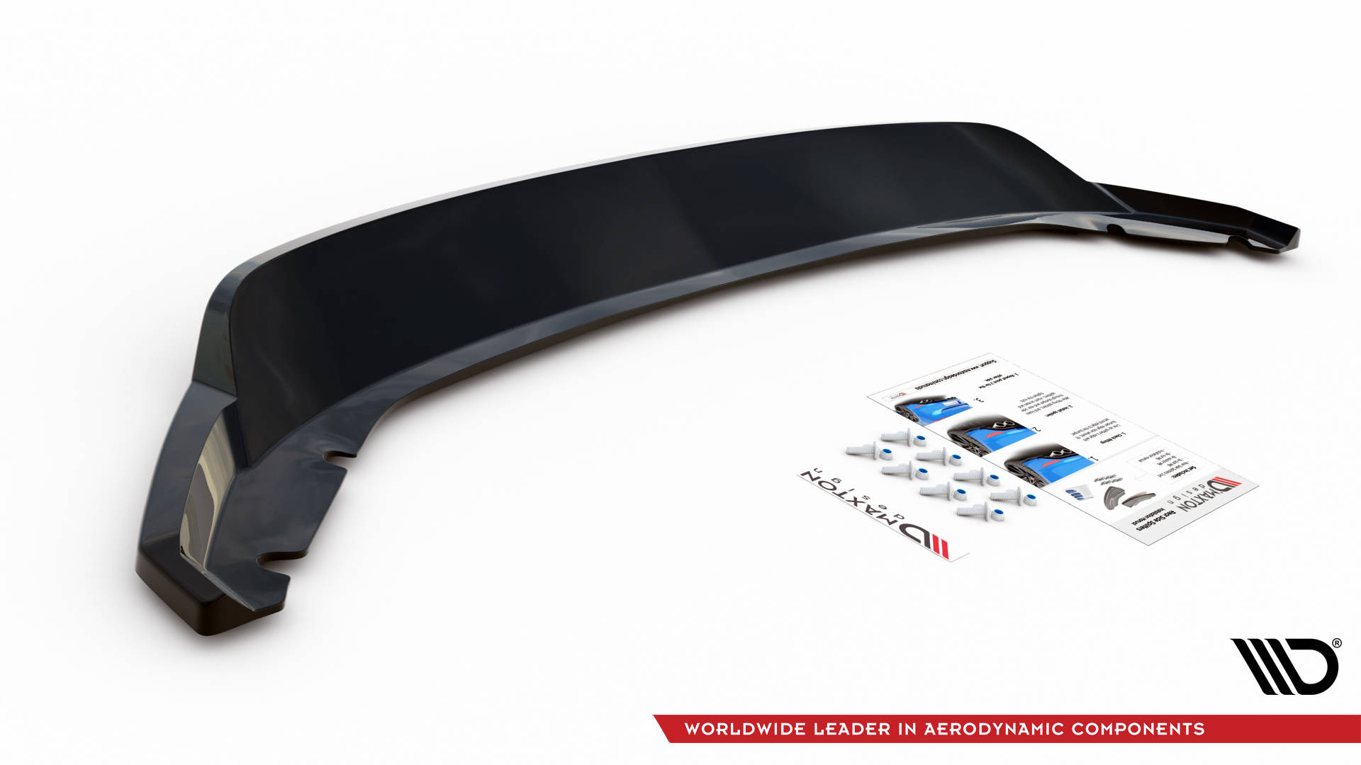 Central Rear Splitter (Vertical Bars) Seat Leon Hatchback MK3 (2012-2016) - 5