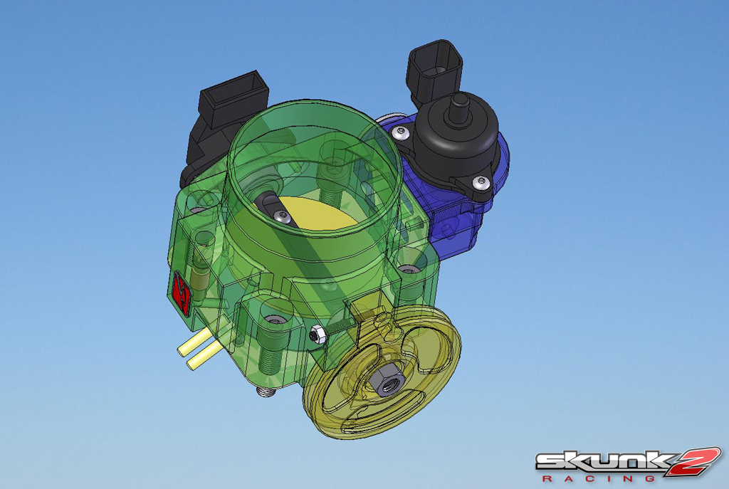 MITSUBISHI EVO 7/8/9 68MM PRO BILLET THROTTLE BODY SKUNK2 - 4