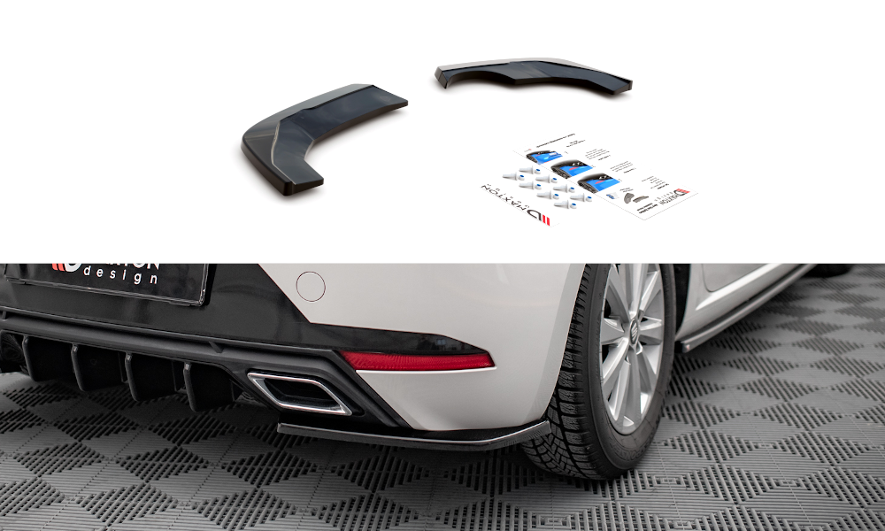 Rear Side Splitters Seat Ibiza FR / Standard Mk5