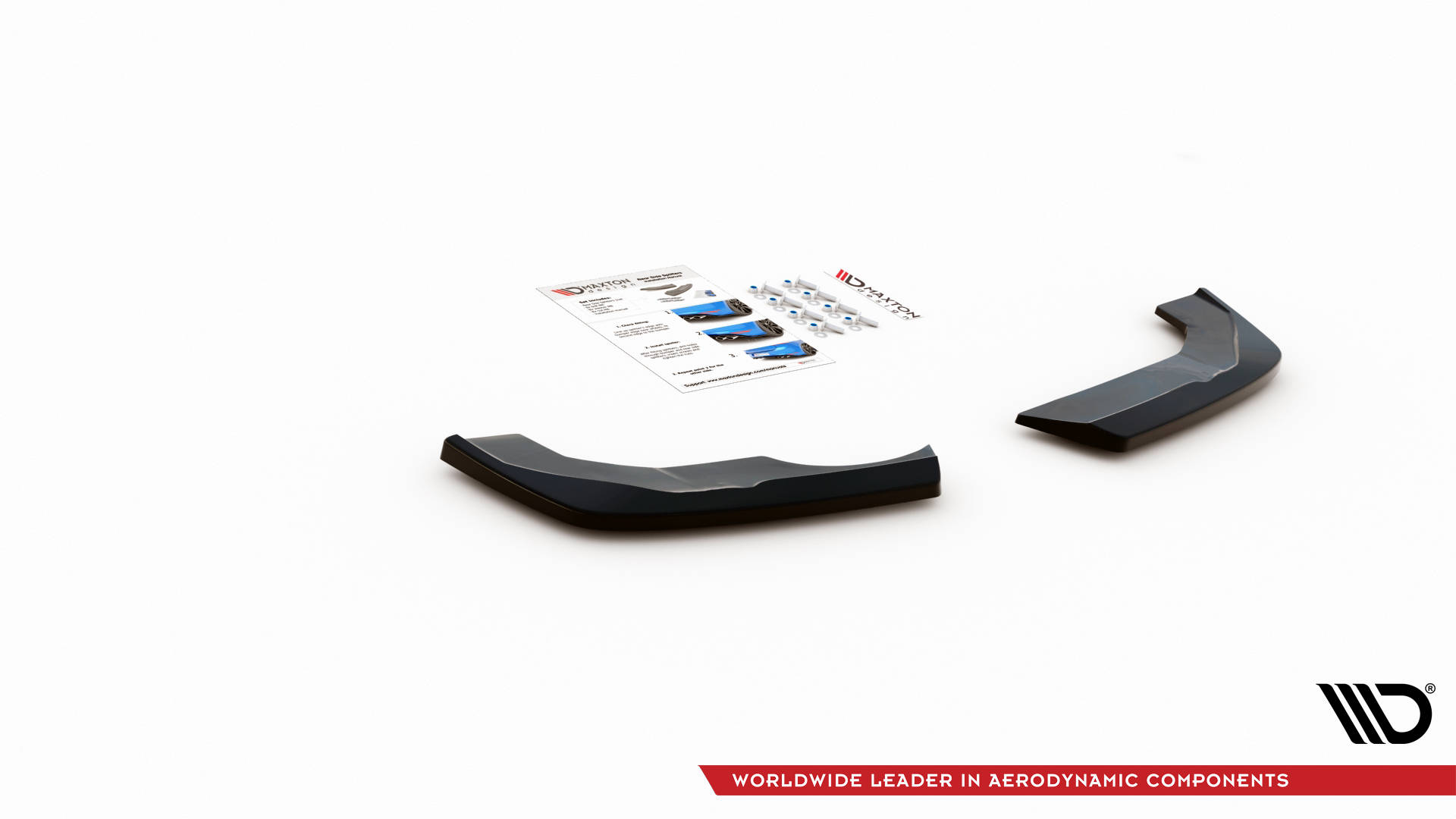 Rear Side Splitters Seat Ibiza FR / Standard Mk5 - 5