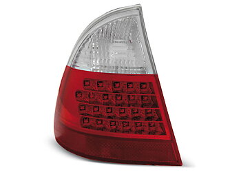 BMW E46 99-05 RÖD/VITA LED BAKLAMPOR