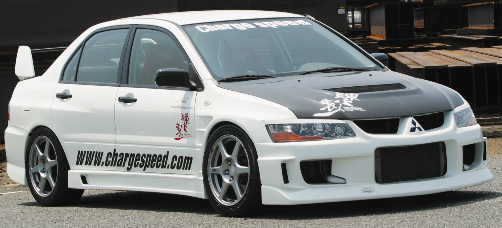 MITSUBISHI EVO 7/8/9 CHARGESPEED FRAM SKÄRMAR
