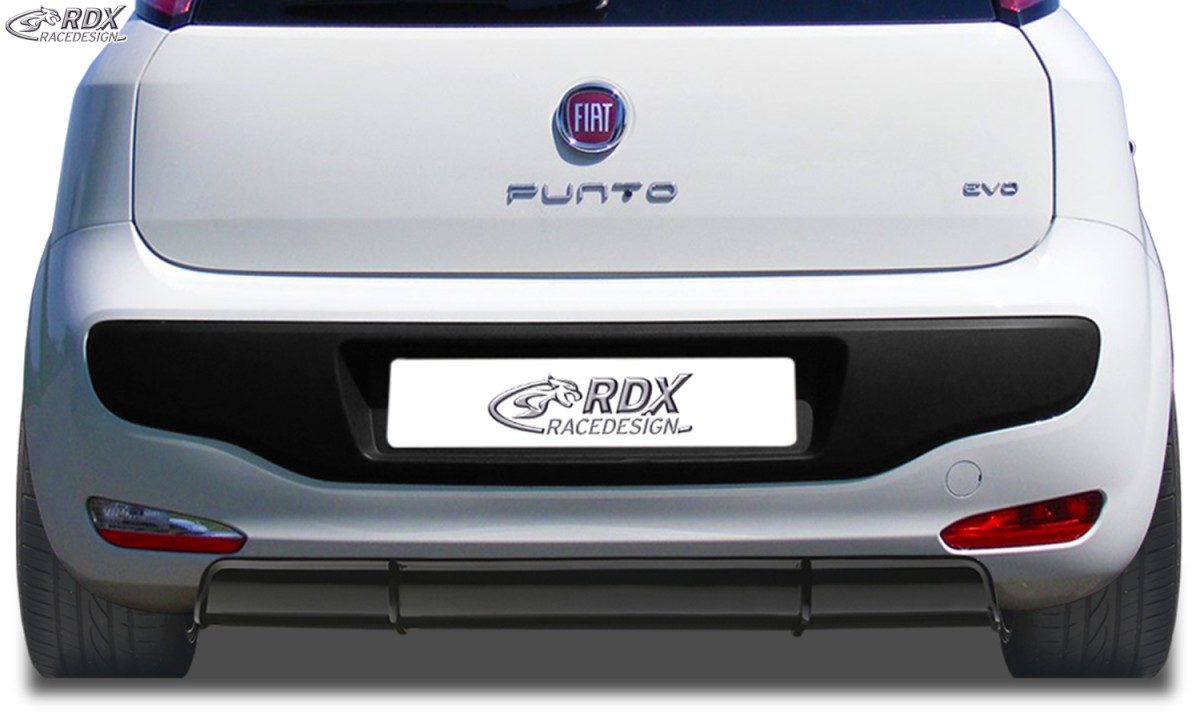 REAR BUMPER EXTENSION FIAT PUNTO EVO DIFFUSOR - 2