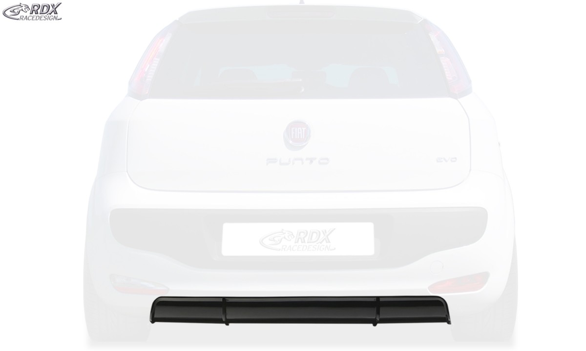 REAR BUMPER EXTENSION FIAT PUNTO EVO DIFFUSOR - 3