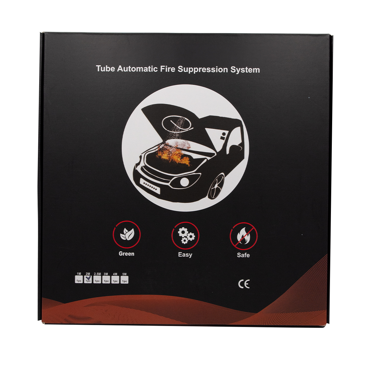 AUTOMATIC FIRE EXTINGUISHER TUBE FOR VEHICLE AND ELECTRICAL EQUIPMENT - 3