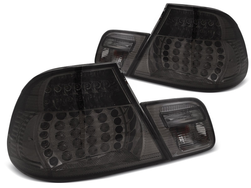BMW E46 04.03-06 COUPE SMOKE LED TAILLIGHTS