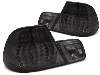 BMW E46 04.03-06 COUPE RÖKTONADE LED BAKLAMPOR