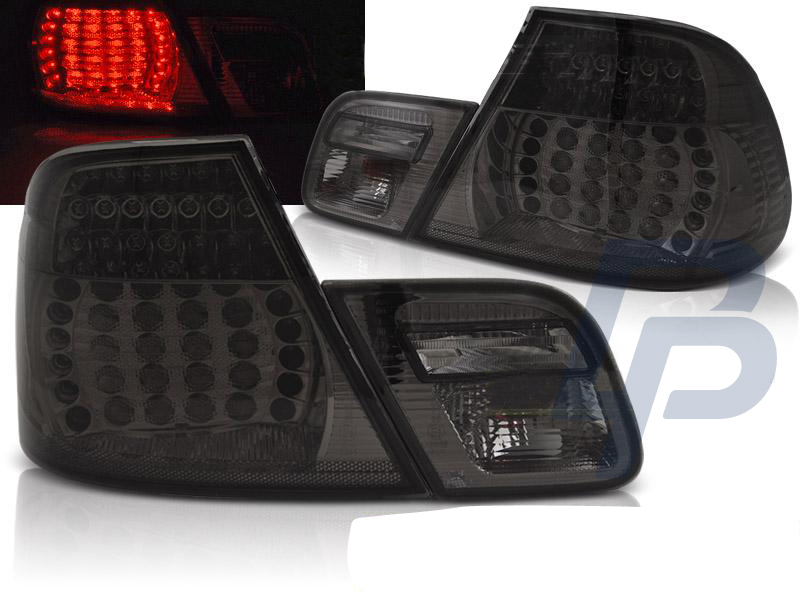 BMW E46 04.03-06 COUPE SMOKE LED TAILLIGHTS - 4