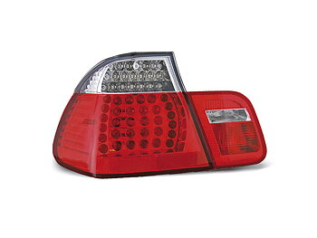 BMW E46 05.98-08.01 RÖD/VITA LED BAKLAMPOR