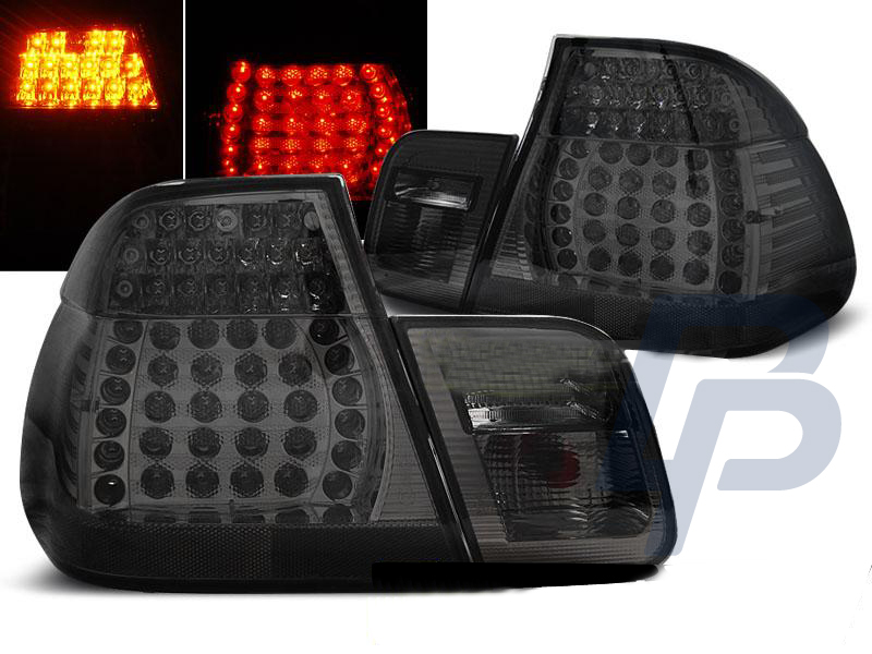 BMW E46 05.98-08.01 SEDAN SMOKE LED TAILLIGHTS - 3