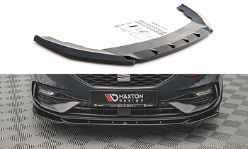 FRONT SPLITTER V.2 SUITABLE FOR SEAT LEON FR MK4 – MAXTON DESIGN