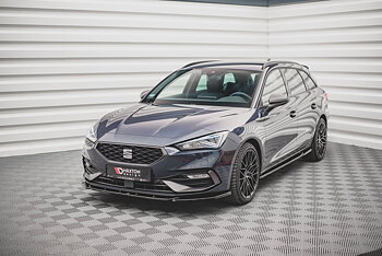 FRONT SPLITTER V.2 SUITABLE FOR SEAT LEON FR MK4 – MAXTON DESIGN