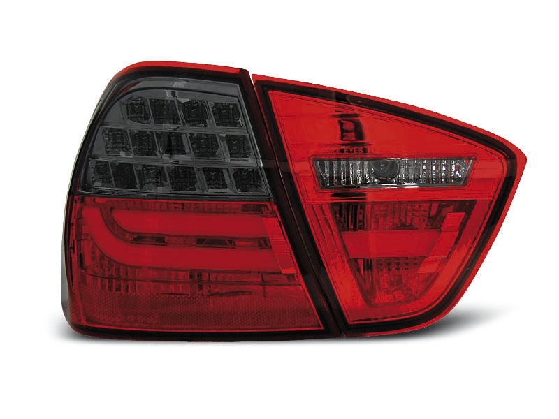BMW E90 03.05-08.08 RED SMOKE LED TAILLIGHTS BAR