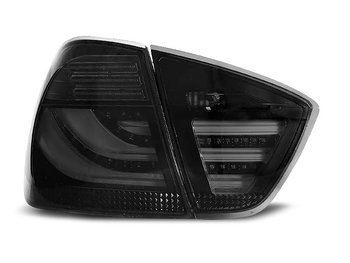BMW E90 03.05-08.08 RÖKTONADE SVARTA LED BAKLAMPOR