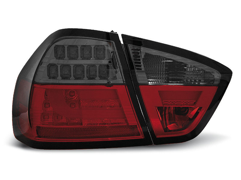 BMW E90 03.05-08.08 RED SMOKE LED TAILLIGHTS BAR
