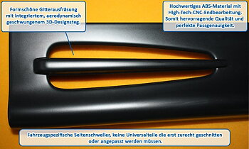 SIDESKIRTS FIAT BRAVO (182) "GT4"