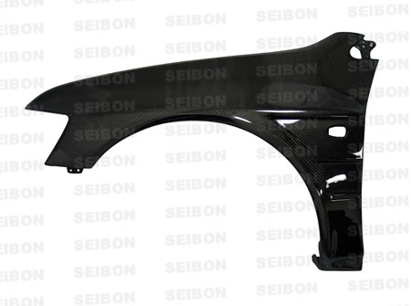 MITSUBISHI EVO VIII 03-05 SEIBON 10MM WIDER CARBON FENDERS