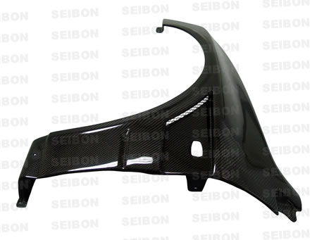 MITSUBISHI EVO VIII 03-05 SEIBON 10MM WIDER CARBON FENDERS - 2