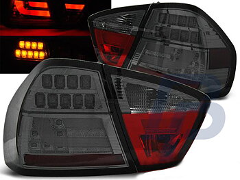 BMW E90 03.05-08.08 RÖKTONADE LED BAKLAMPOR