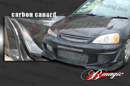 HONDA CIVIC 01-05 COUPE B-MAGIC VAS FRONT BUMPER [AIT] - 2