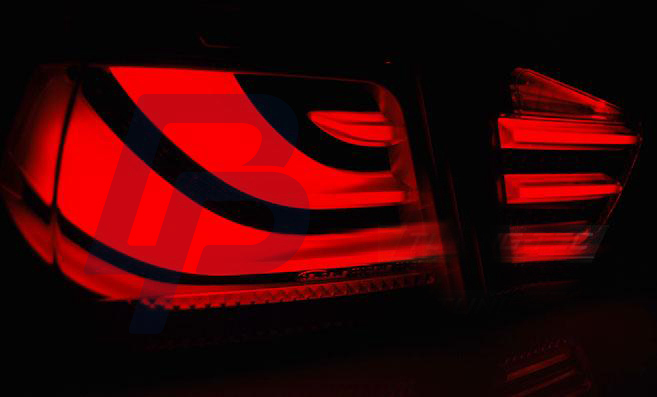 BMW E90 09-11 RED LED TAILLIGHTS BAR - 4