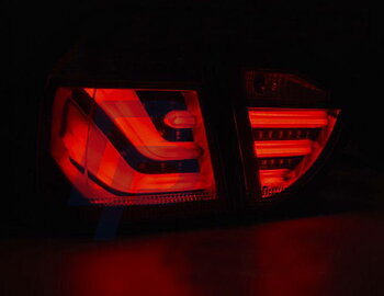 BMW E91 05-08 RED WHITE LED TAILLIGHTS BAR
