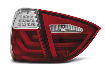 BMW E91 05-08 RED WHITE LED TAILLIGHTS BAR