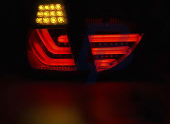 BMW E91 05-08 SMOKE BLACK LED TAILLIGHTS BAR