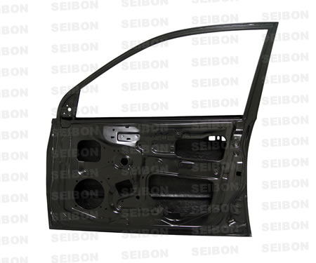 MITSUBISHI EVO VIII/IX 03-06 SEIBON CARBON DOORS (FRONT) - 2