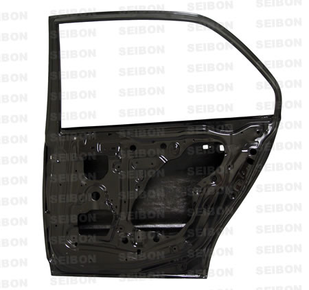 MITSUBISHI EVO VIII/IX 03-06 SEIBON CARBON DOORS (REAR) - 2