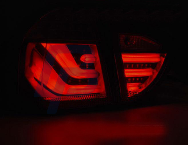 BMW E91 09-11 RED SMOKE LED TAILLIGHTS BAR - 3