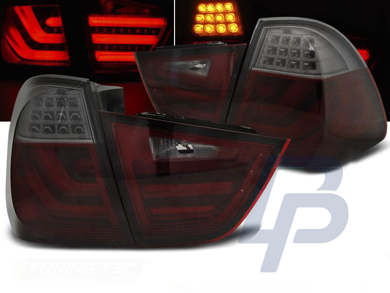 BMW E91 09-11 RED SMOKE LED TAILLIGHTS BAR - 5