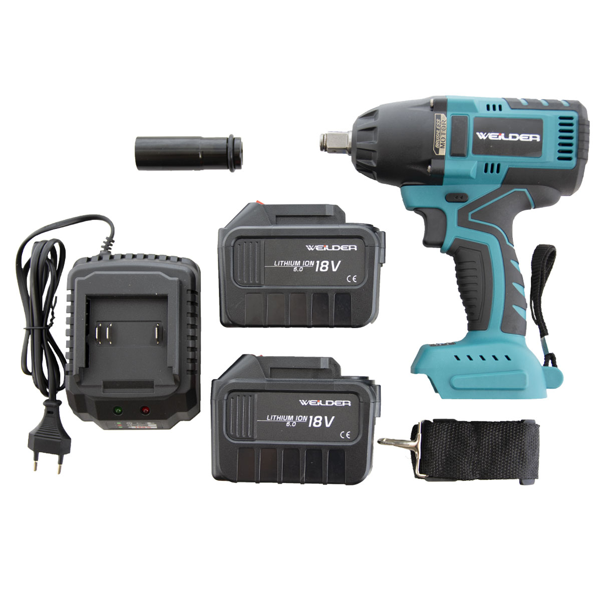 WEILDER IMPACT WRENCH 18V 6AH (2 BATTERIES) - 2
