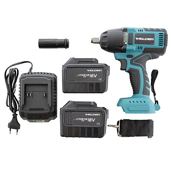 WEILDER IMPACT WRENCH 18V 6AH (2 BATTERIES)