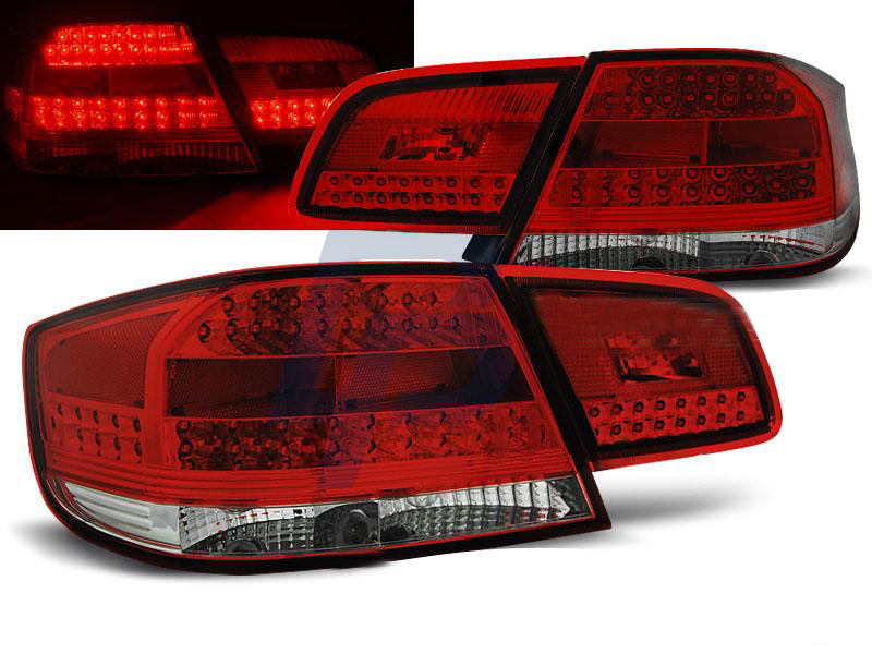 BMW E92  09.06-03.10 RED WHITE LED TAILLIGHTS - 2