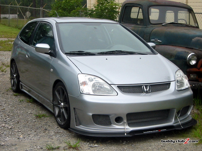 HONDA CIVIC 01-05 3D ZEN/BUDDYCLUB2 FRONT BUMPER [AIT] - 2