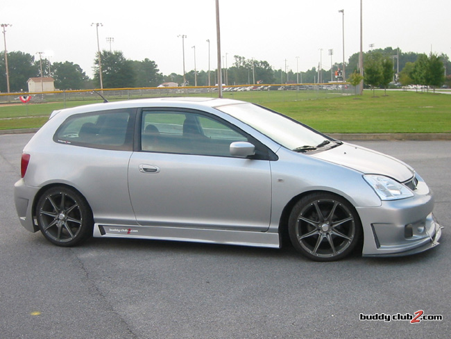 HONDA CIVIC 01-05 3D ZEN/BUDDYCLUB2 SIDOKJOLAR [AIT] - 2