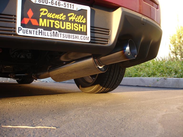 MITSUBISHI EVO X 08+ MEGAN RACING D-SPEC CATBACK SYSTEM - 2