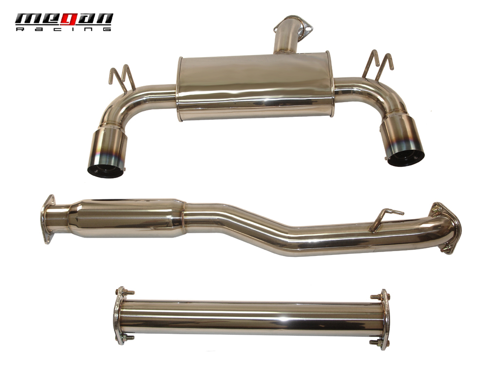 MITSUBISHI EVO X 08+ MEGAN RACING RS-TYPE CATBACK SYSTEM - 2