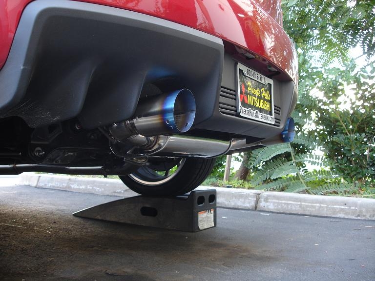 MITSUBISHI EVO X 08+ MEGAN RACING RS-TYPE CATBACK SYSTEM - 5