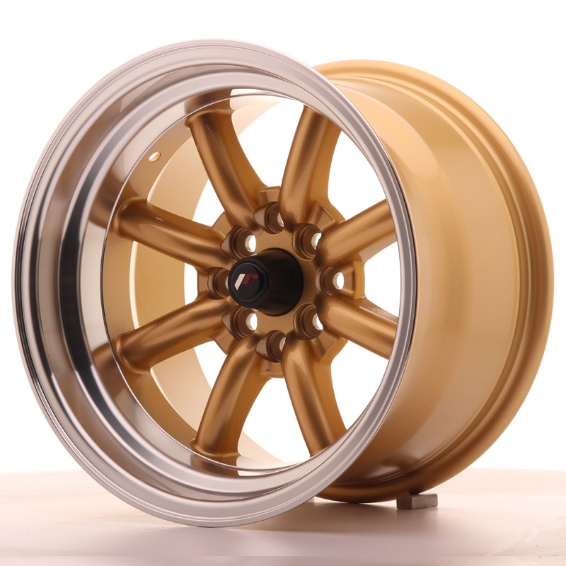 JAPAN RACING JR19 15X9 ET-13 4X100/114 GOLD
