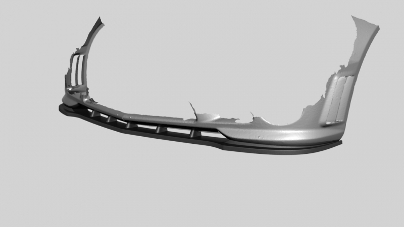 FRONTSPLITTER MERCEDES C-CLASS W204 FOR AMG C63