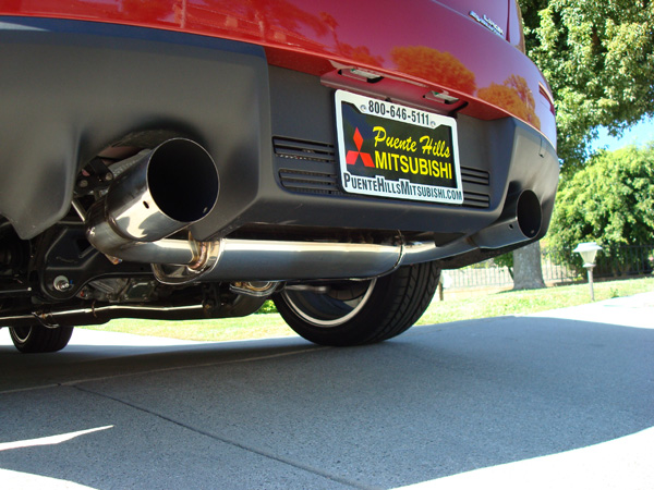 MITSUBISHI EVO X 08+ MEGAN RACING TYPE-2 CATBACK SYSTEM - 5