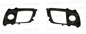 MITSUBISHI EVO X 08+ SEIBON CARBON FOGLIGHT SURROUND