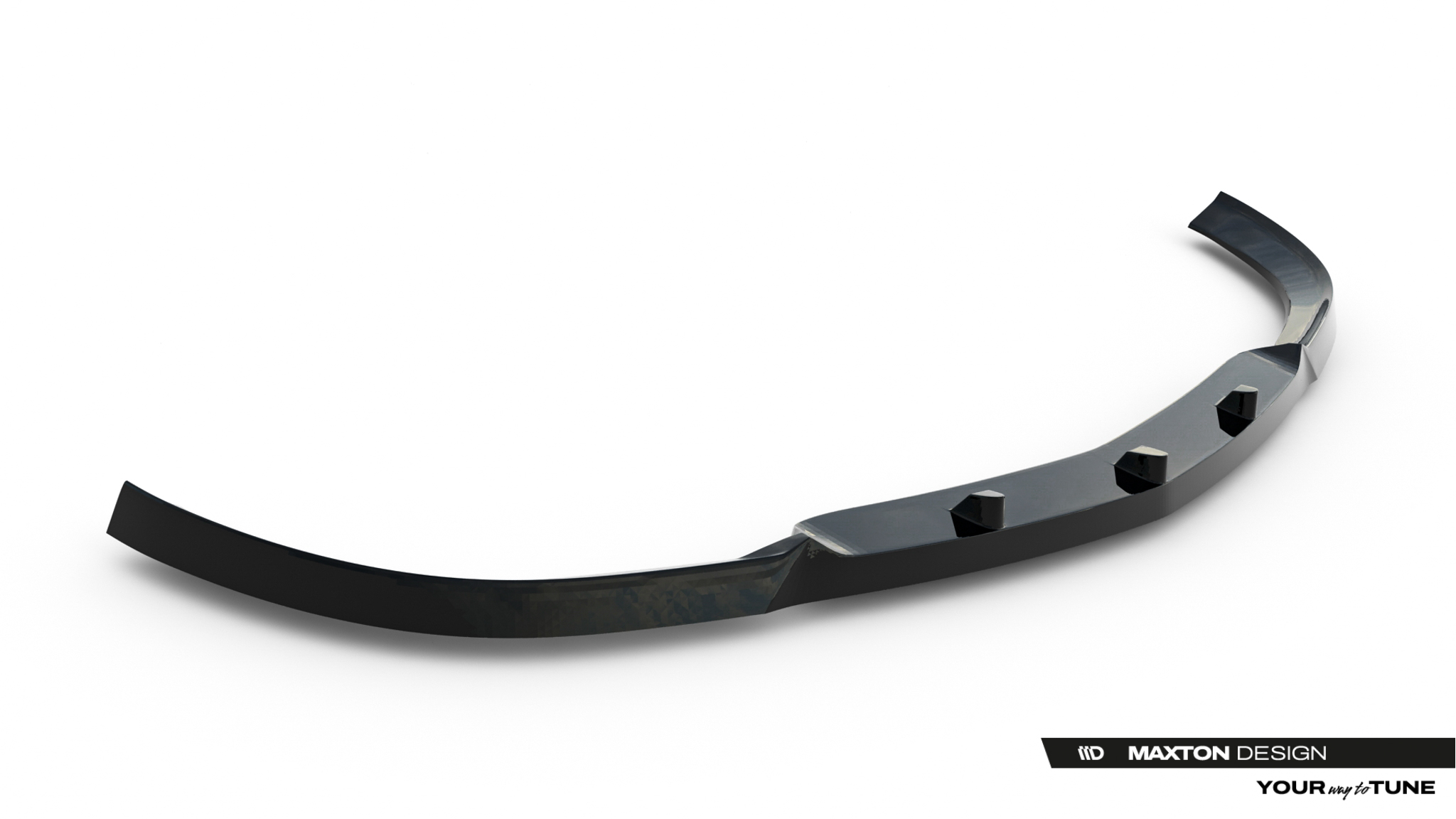 FRONT SPLITTER SUITABLE FOR MERCEDES-BENZ C SEDAN / ESTATE W204 / S204 – MAXTON DESIGN - 7