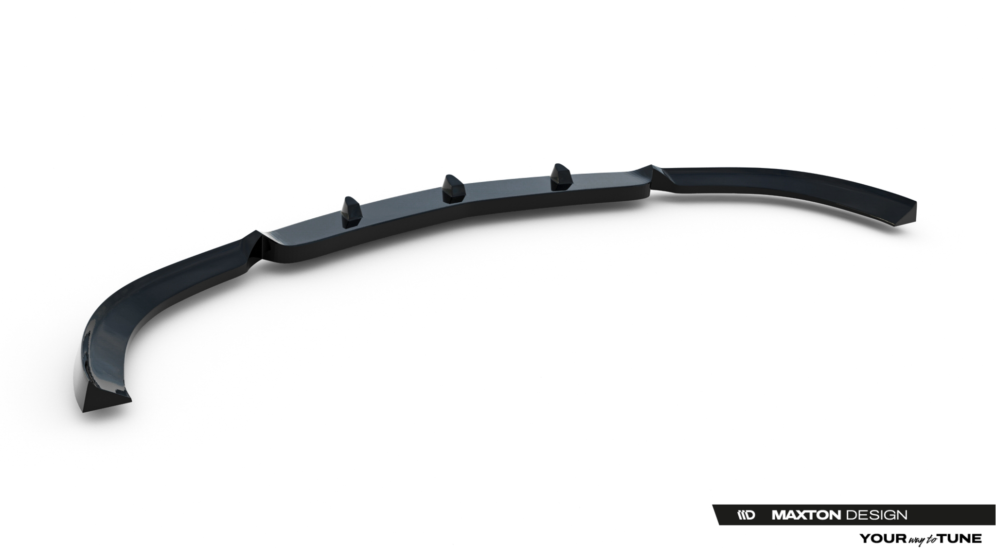 FRONT SPLITTER SUITABLE FOR MERCEDES-BENZ C SEDAN / ESTATE W204 / S204 – MAXTON DESIGN - 6