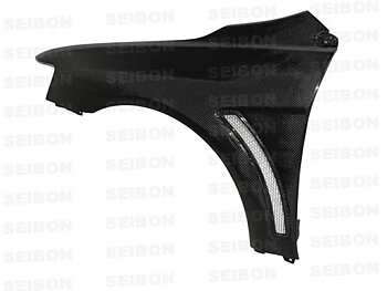 MITSUBISHI EVO X 08+ SEIBON CARBON FRONT FENDERS 10MM