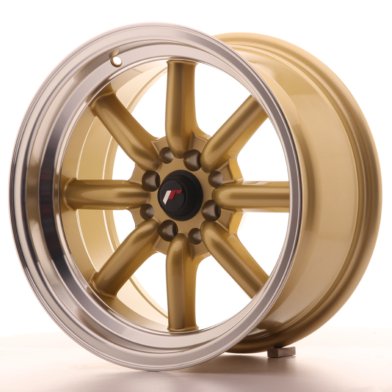 JAPAN RACING JR19 16X8 ET0 4X100/114 GOLD