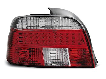 BMW E39 09.95-08.00 RÖD/VITA LED BAKLAMPOR